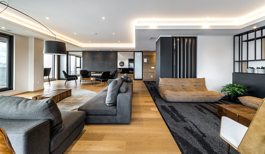 Grandeur de l'espace intérieur.